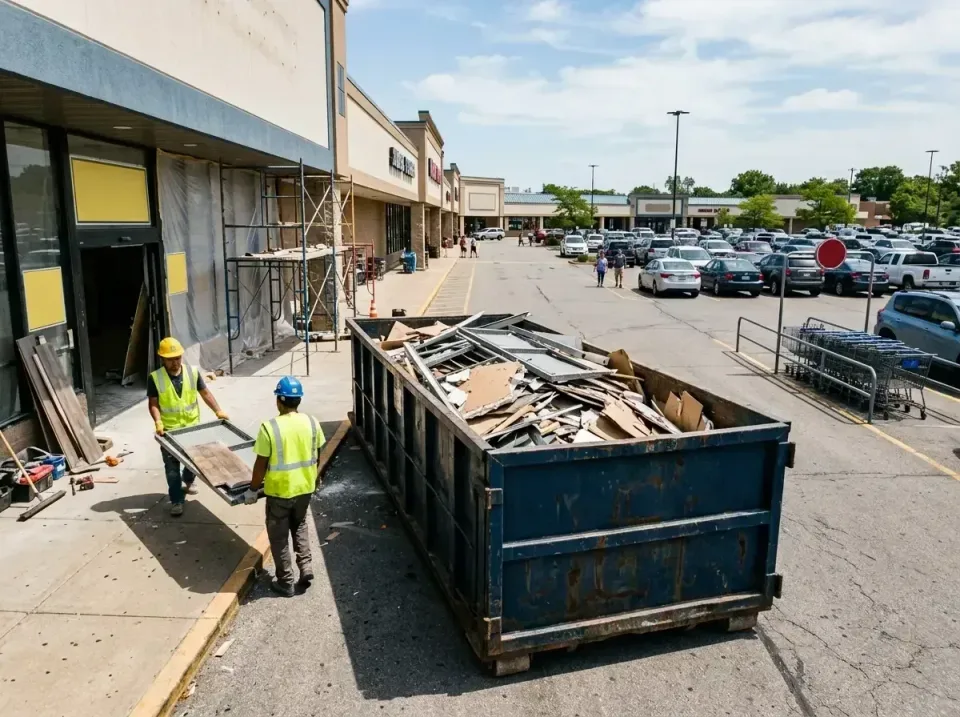 retail-store-renovation-debris-003 — frequently asked questions, Roll-off Dumpster Rentals in Fishersville, VA